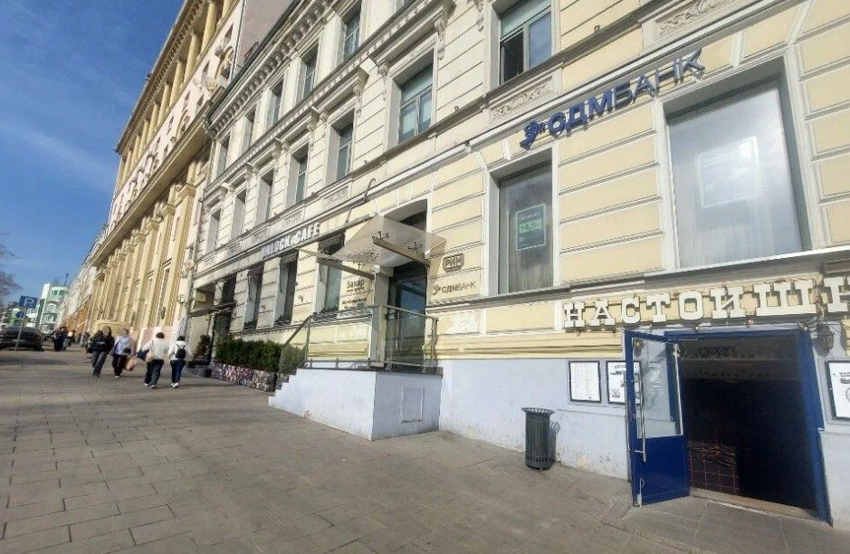 фасад дома, здание по адресу г Москва, Лубянский пр-д, д 19 стр 1